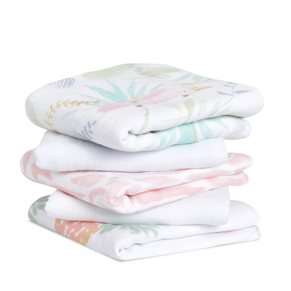 Lot De 5 Petits Langes Tropicalia