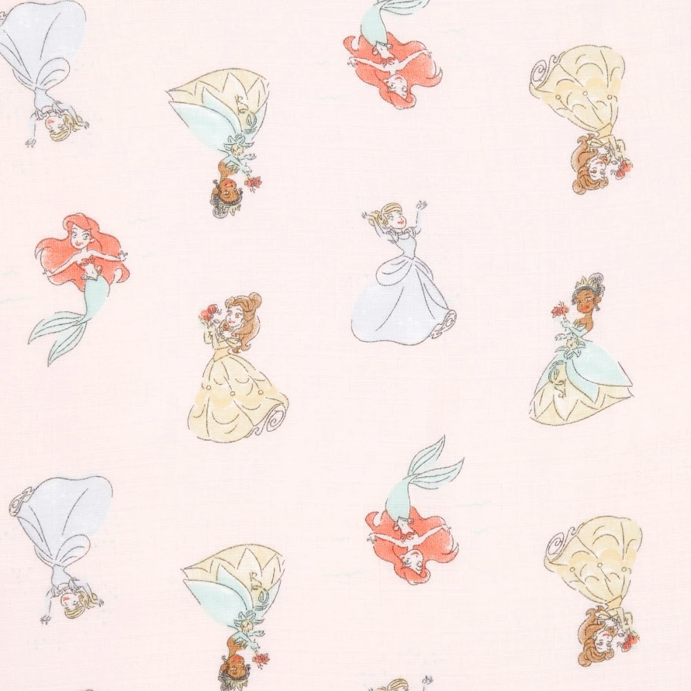 Lot De 4 Langes En Mousseline De Coton Disney Princesse – Image 4