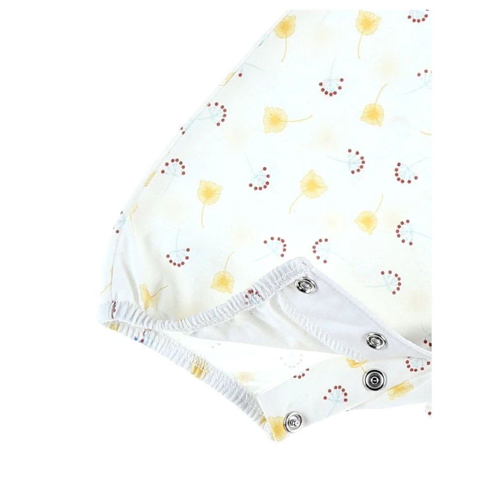 Pyjama Combishort été Coton Bio Fleuri 9 Mois – Image 4