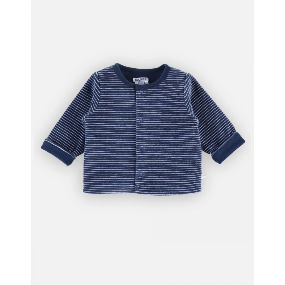 Ensemble 3 Pièces En Coton Bleu Marine 3 Mois – Image 4