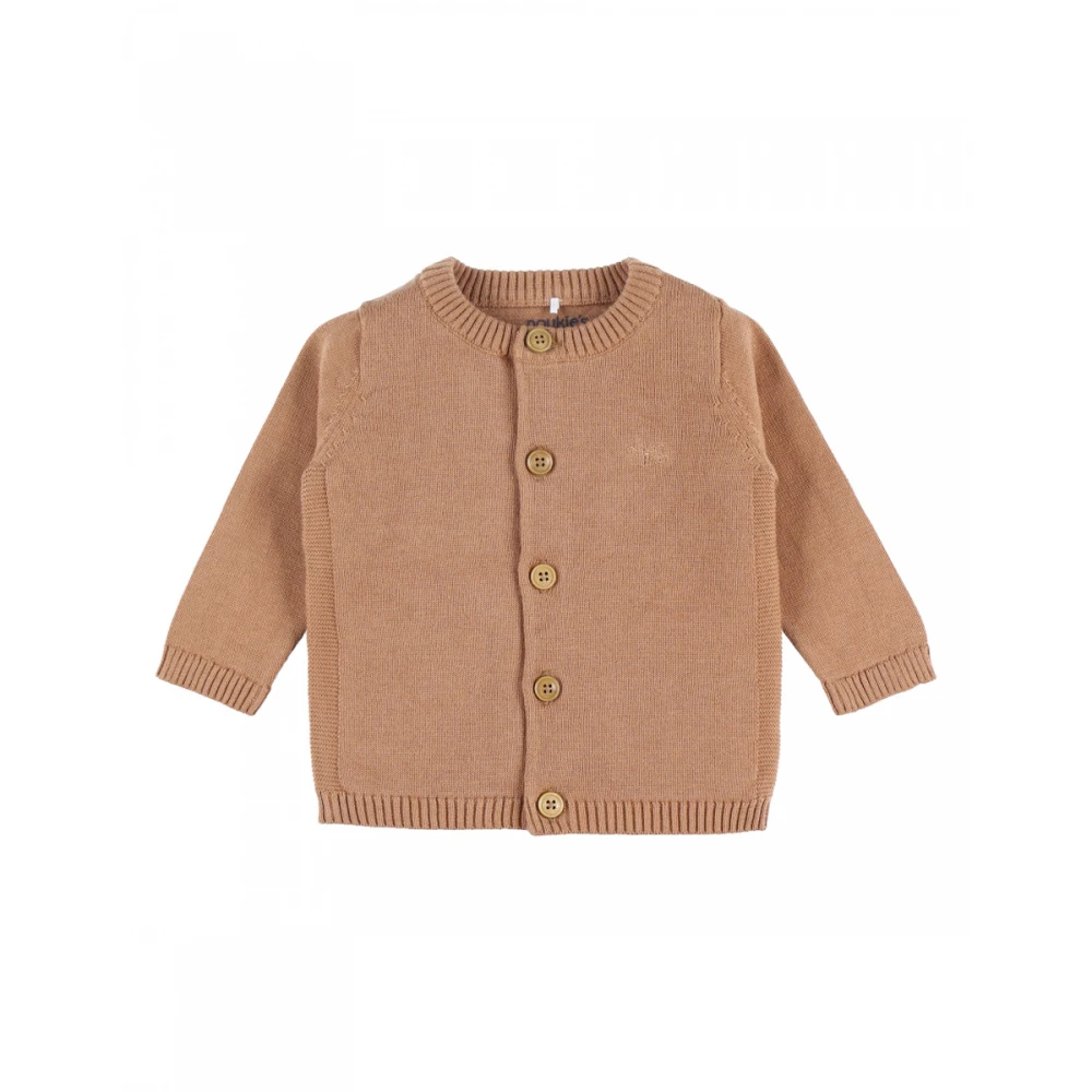 Gilet Maille Marron 6 Mois