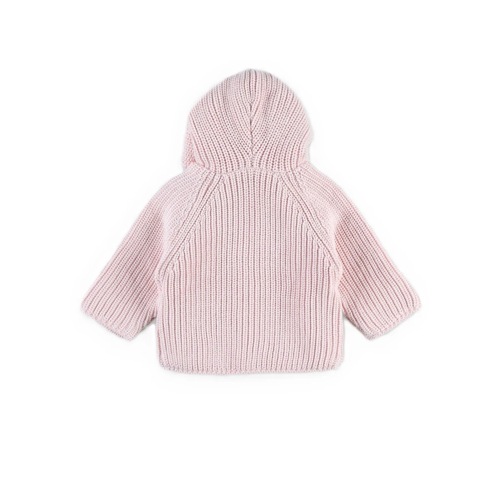 Gilet En Maille Rose Pâle 1 Mois – Image 5