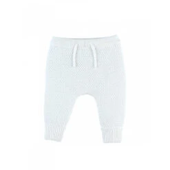 Pantalon Maille Blanc 1 Mois