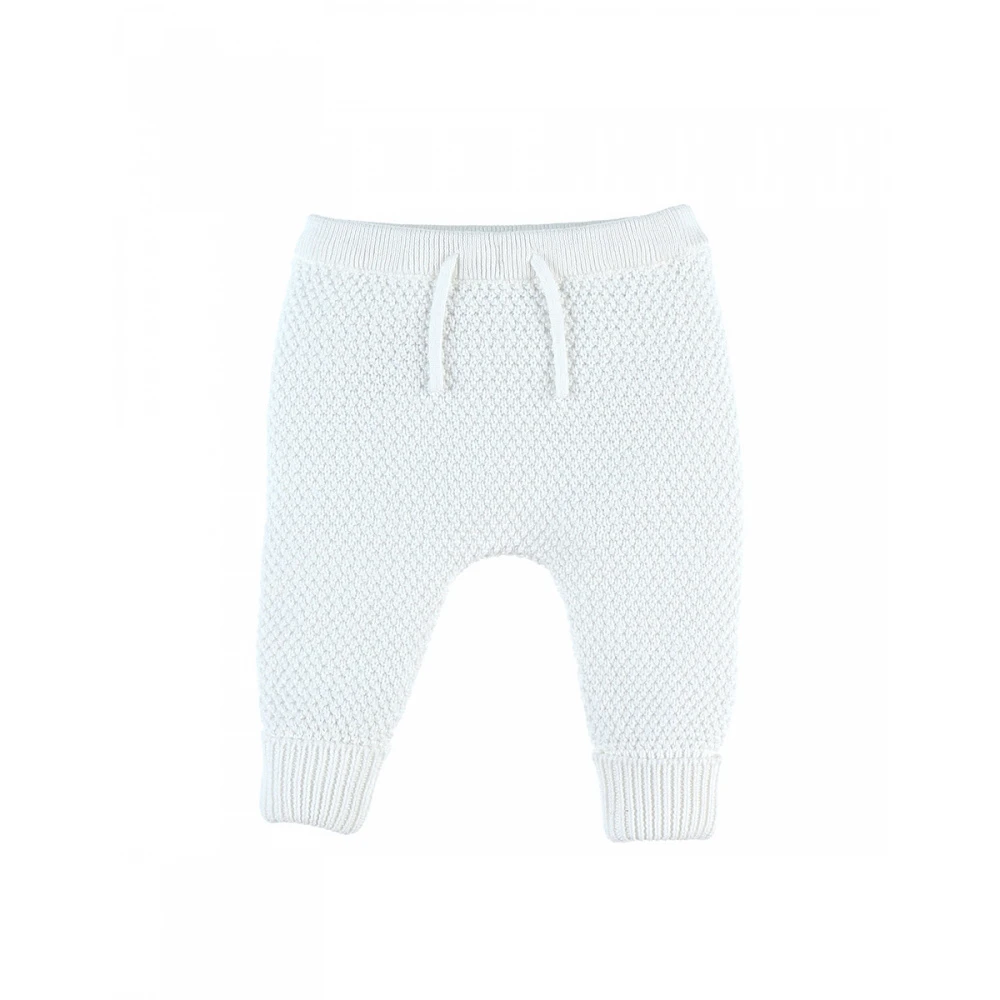 Pantalon Maille Blanc 1 Mois