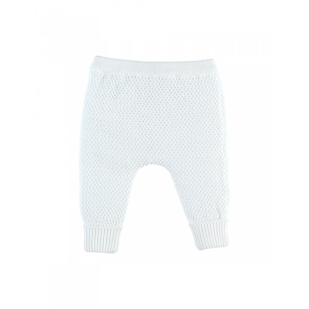 Pantalon Maille Blanc 1 Mois – Image 4