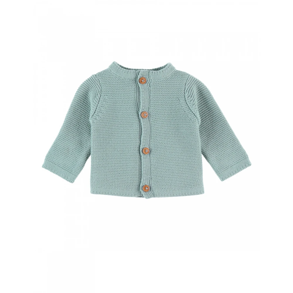 Gilet Vert D'eau 18 Mois