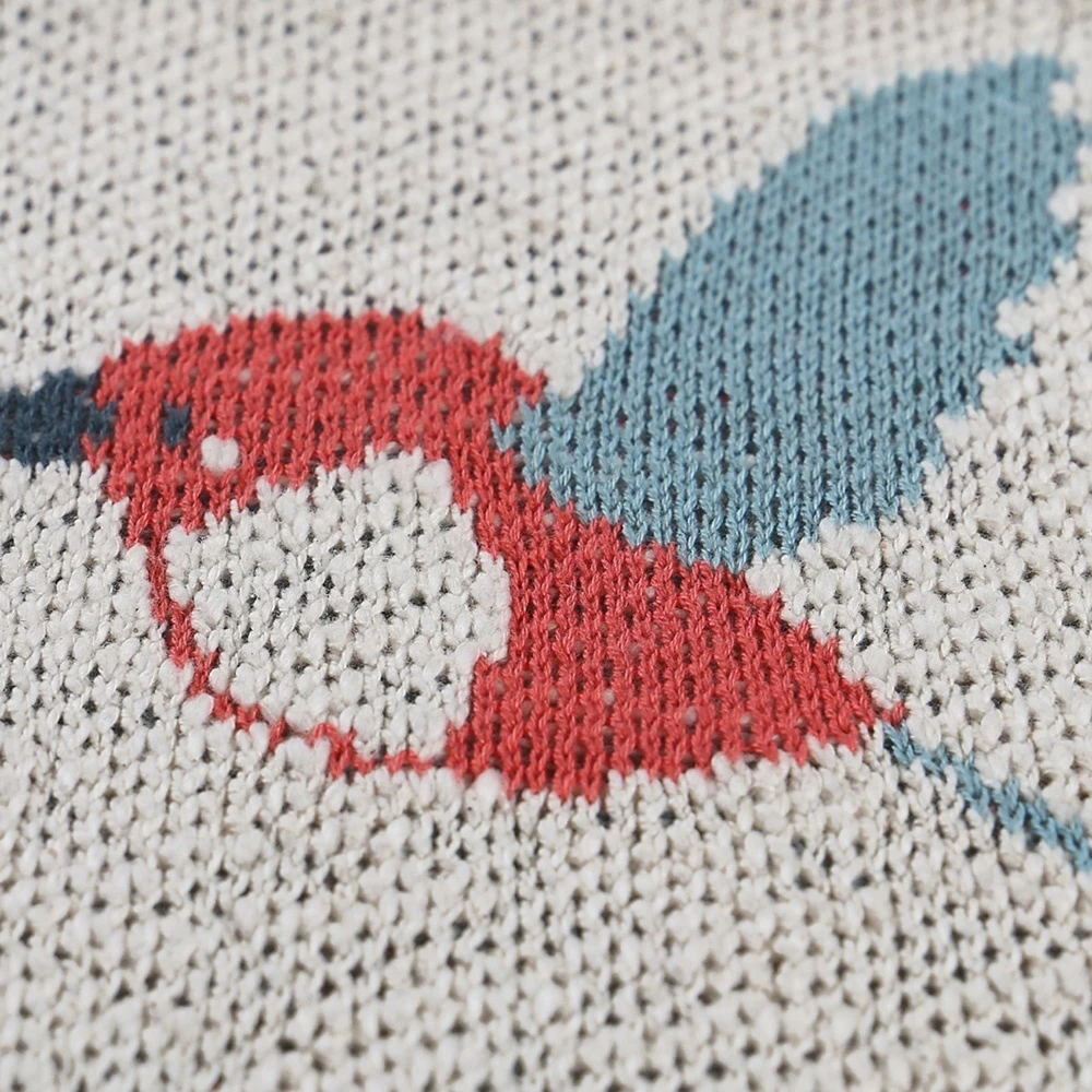 Tissage Mural Macrame En Jacquard Bio Moris Et Sacha – Image 2