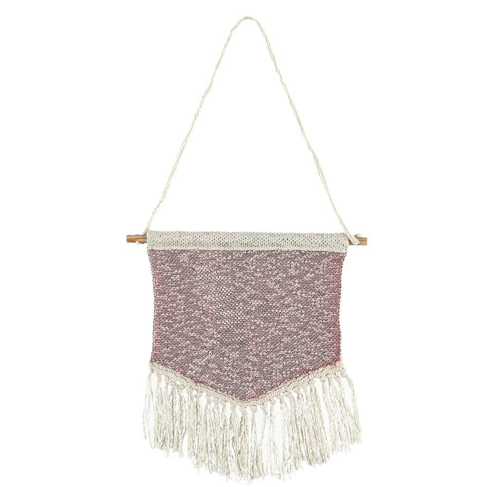 Tissage Mural Macrame En Jacquard Bio Moris Et Sacha – Image 3