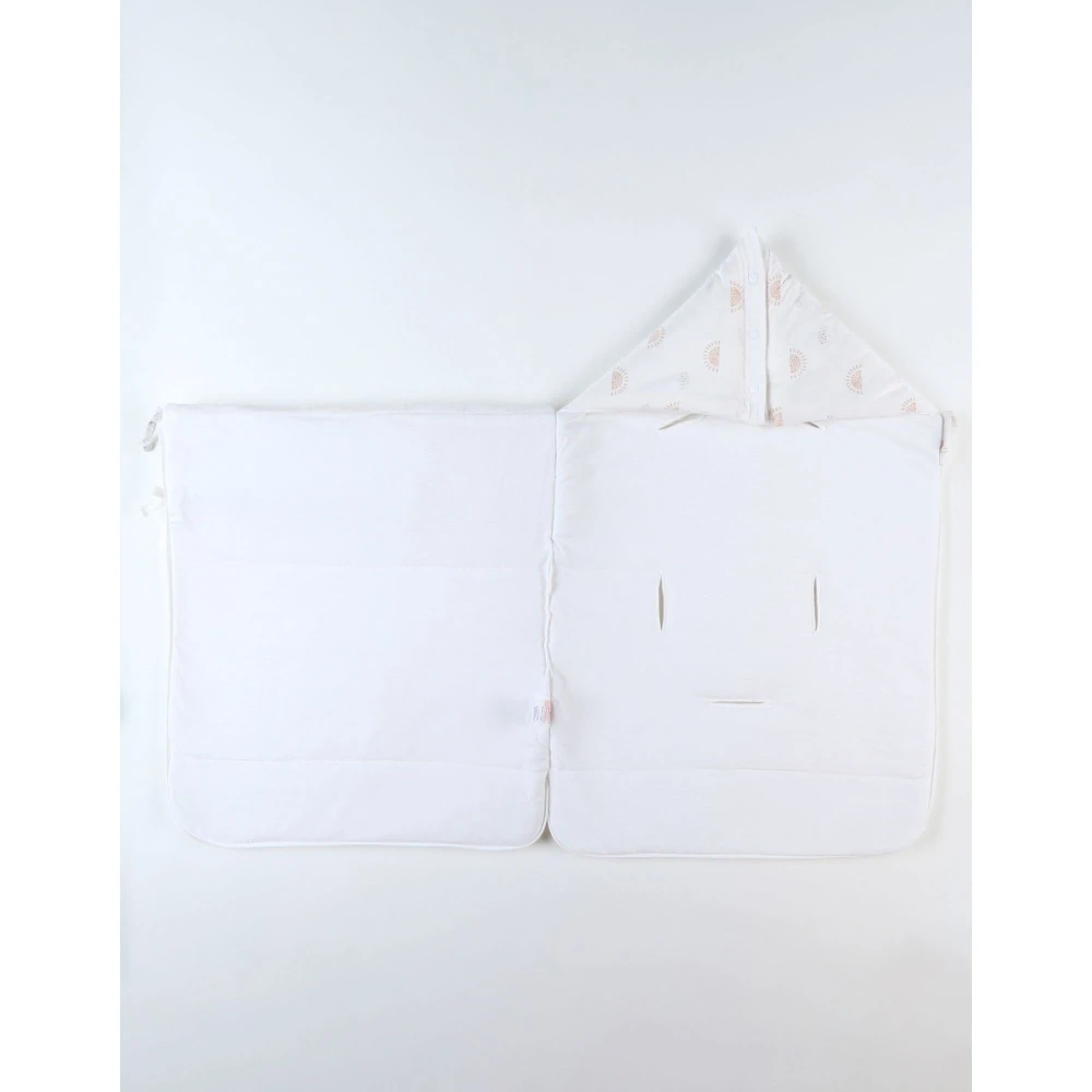 Nid D'ange En Veloudoux écru Motif Soleil – Image 3