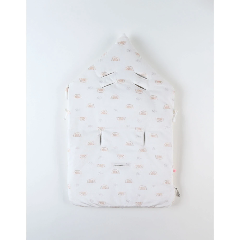 Nid D'ange En Veloudoux écru Motif Soleil – Image 4