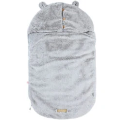 Nid D'ange Gris Clair Fausse Fourrure