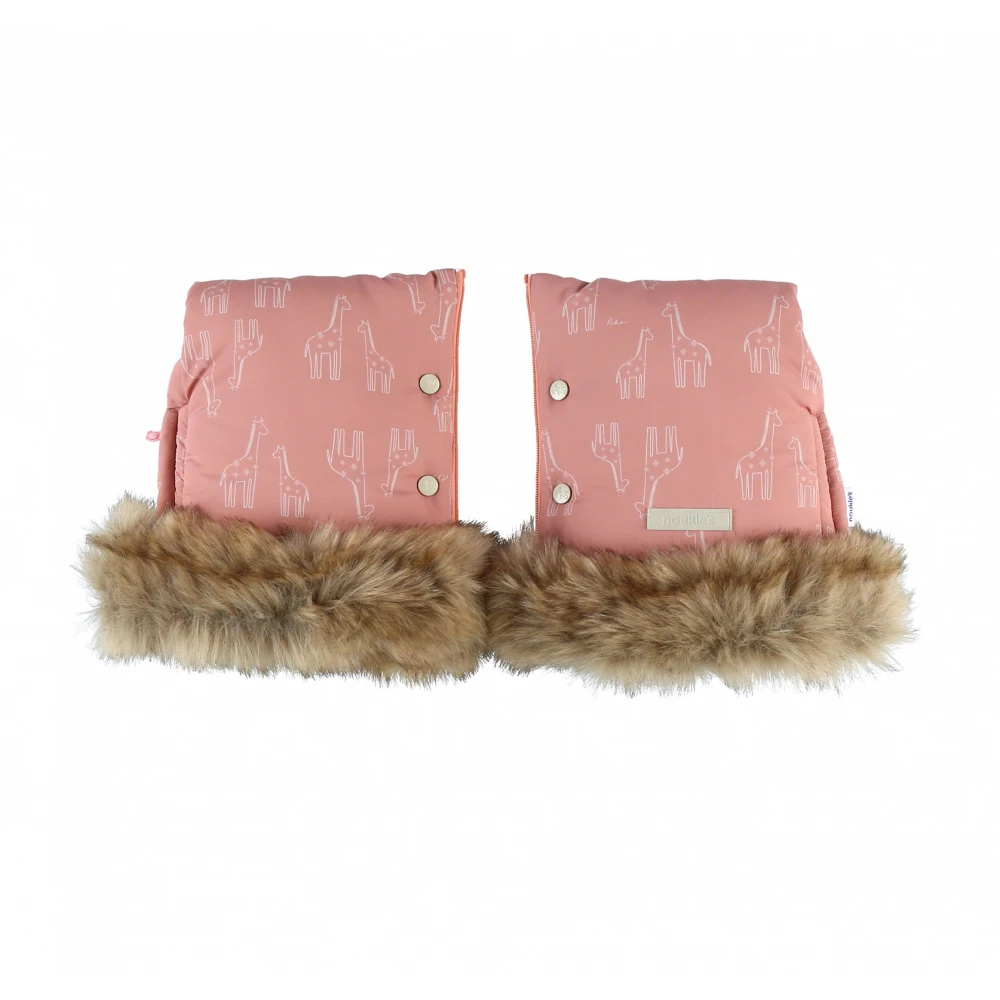 Moufles Pour Poussette Mix And Match Rose – Image 2