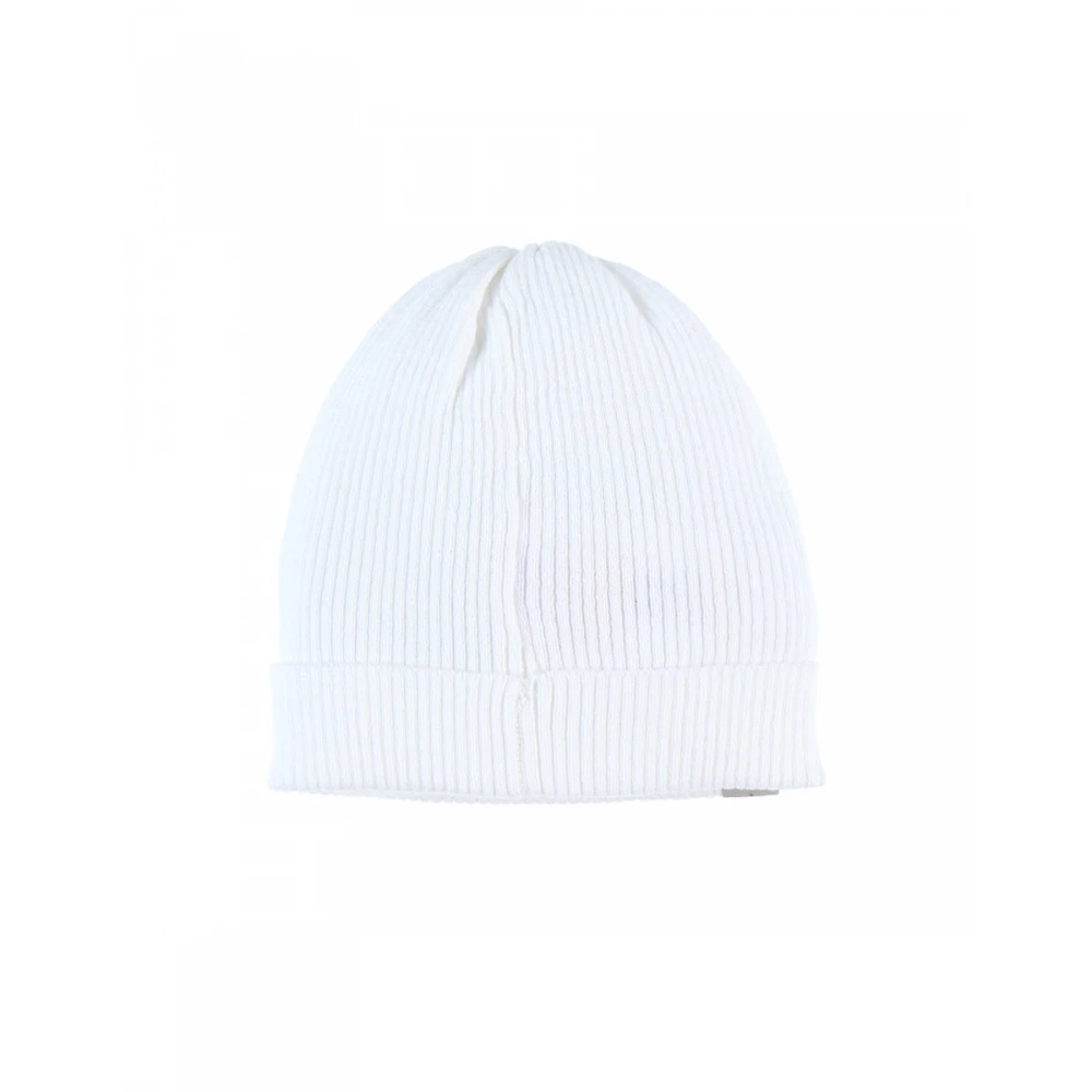 Bonnet De Naissance Bio Blanc – Image 3