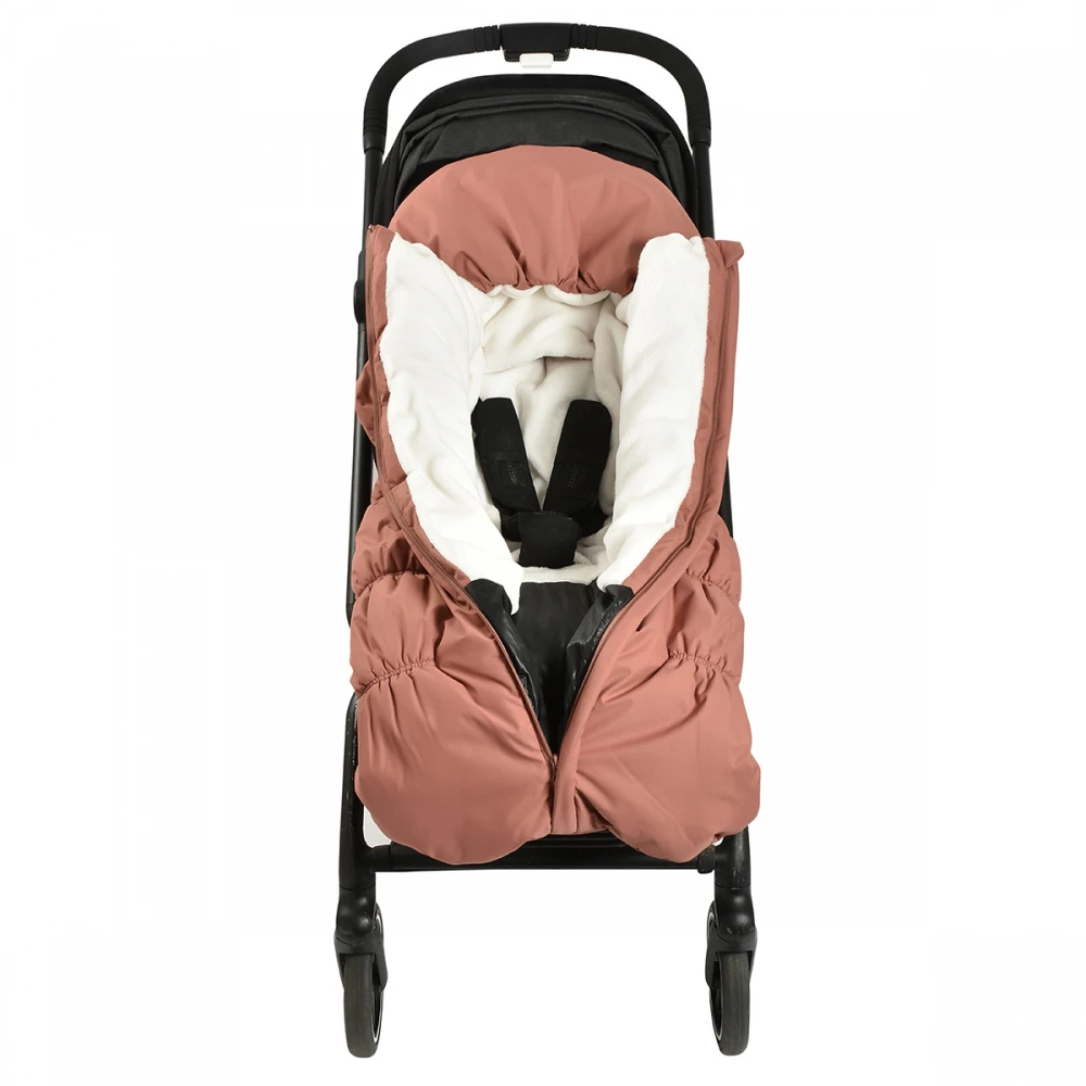 Beaba Chancelière Poussette Imperméable 6-24 Mois Terracotta – Image 2