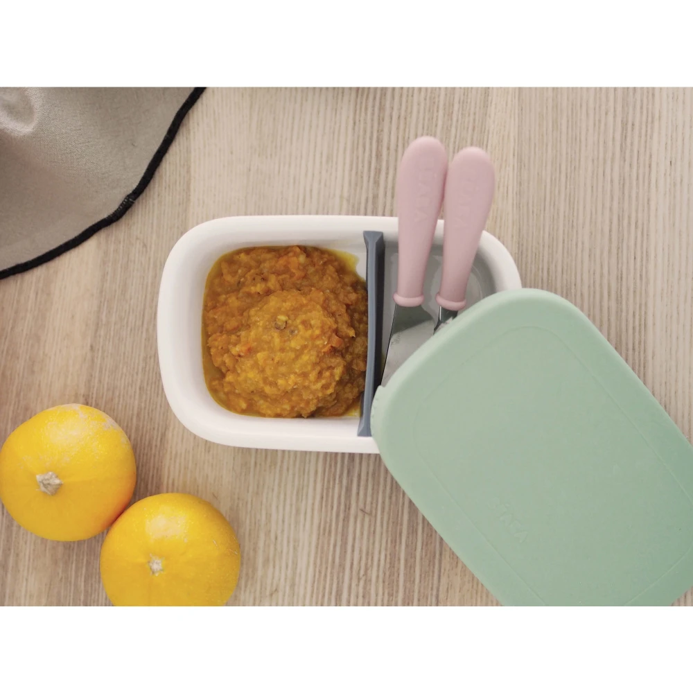 Beaba Lunch Box Céramique Mineral/vert Sauge – Image 6