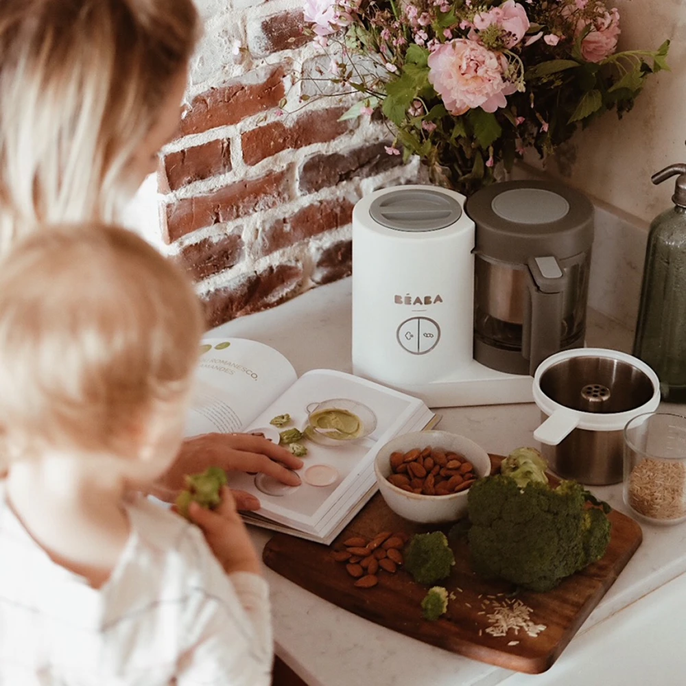 Beaba Robot De Cuisine Babycook Neo Grey / White – Image 12