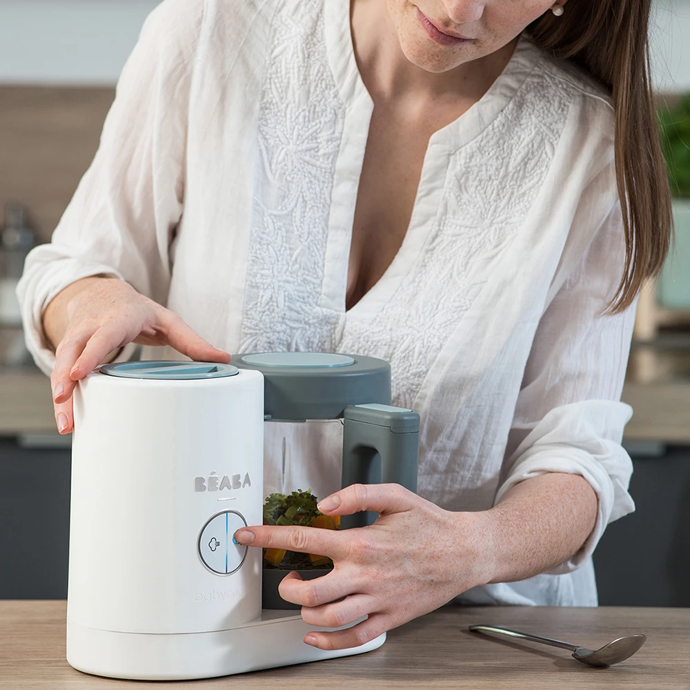 Beaba Robot De Cuisine Babycook Neo Grey / White – Image 9