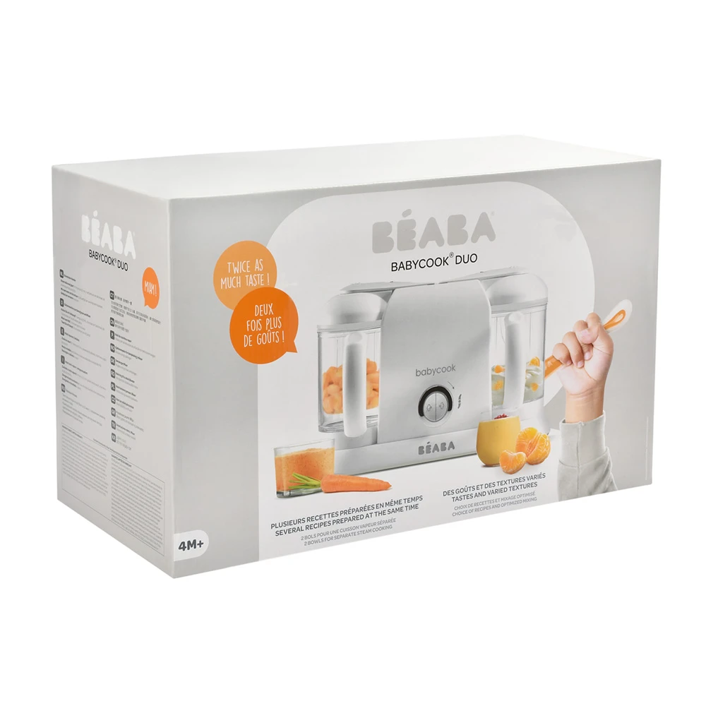 Beaba Robot De Cuisine Babycook Duo White/silver – Image 9