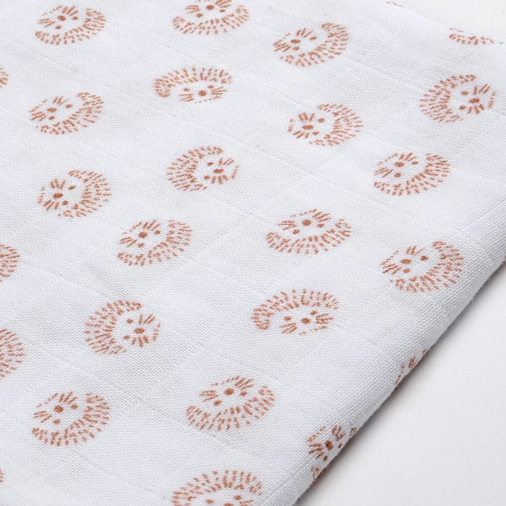 Beaba Lot De 3 Langes 70 X 70 Cm Hérisson – Image 3