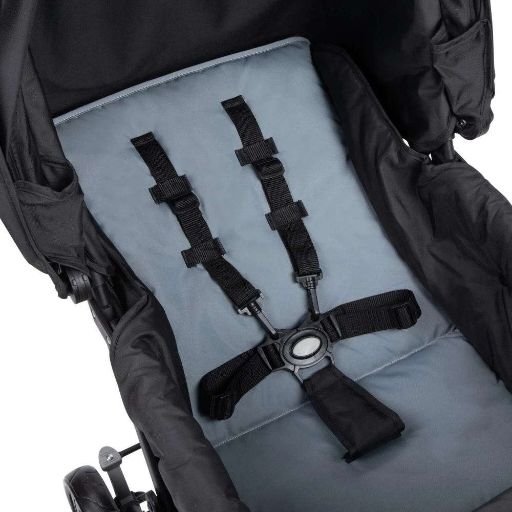 Poussette Double Teamy - Shadow Black – Image 8