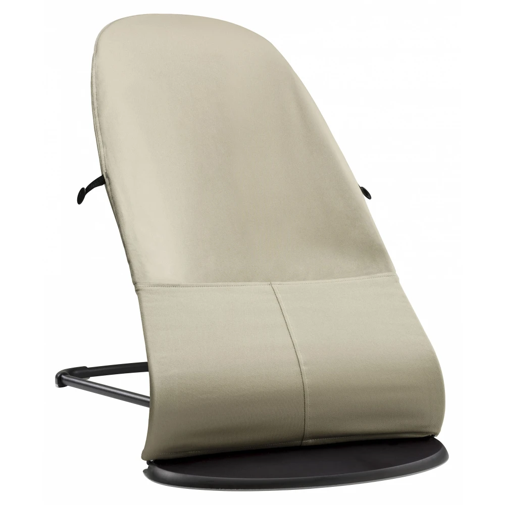 Babybjorn Transat Bébé Balance Soft Coton Beige Et Kaki – Image 3