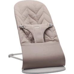 Babybjorn Transat Bébé Bliss Coton Matelassé Pétale Gris Sable