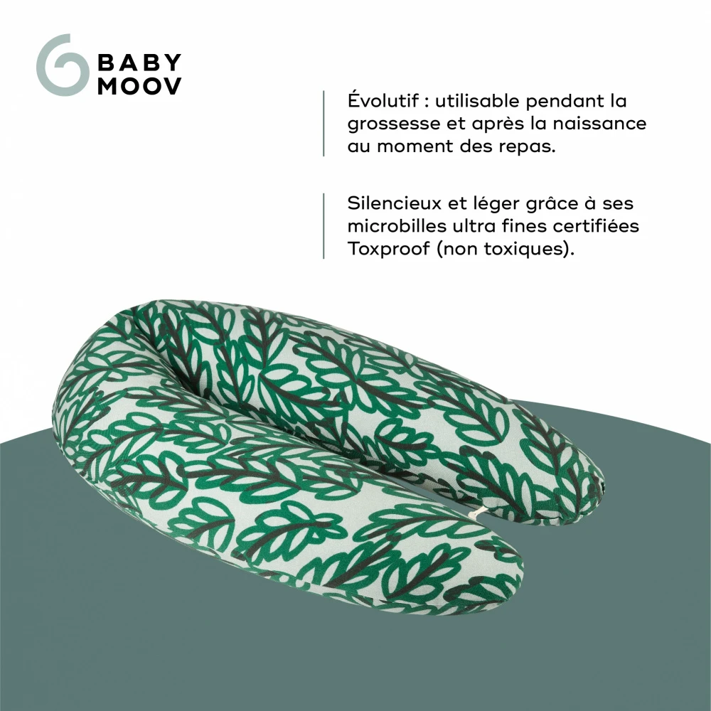 BabyMoov Coussin D'allaitement B.love Vert Végétal – Image 4