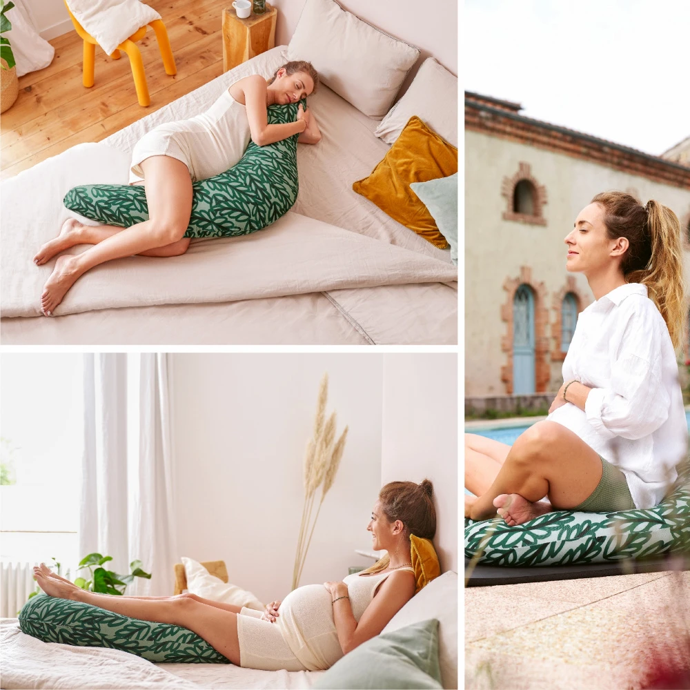 BabyMoov Coussin D'allaitement B.love Vert Végétal – Image 7