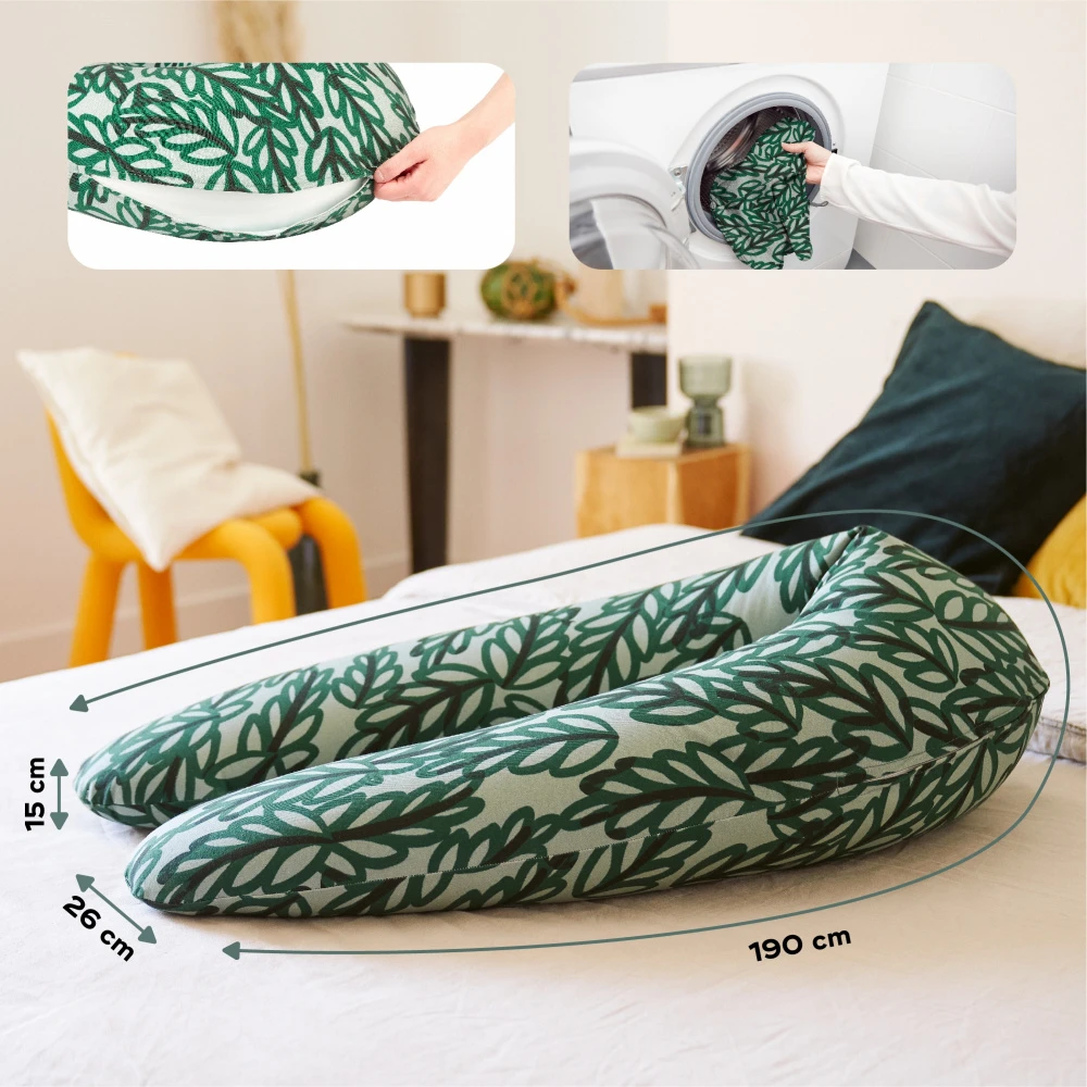 BabyMoov Coussin D'allaitement B.love Vert Végétal – Image 8