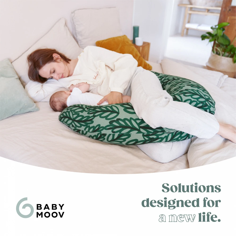 BabyMoov Coussin D'allaitement B.love Vert Végétal – Image 9