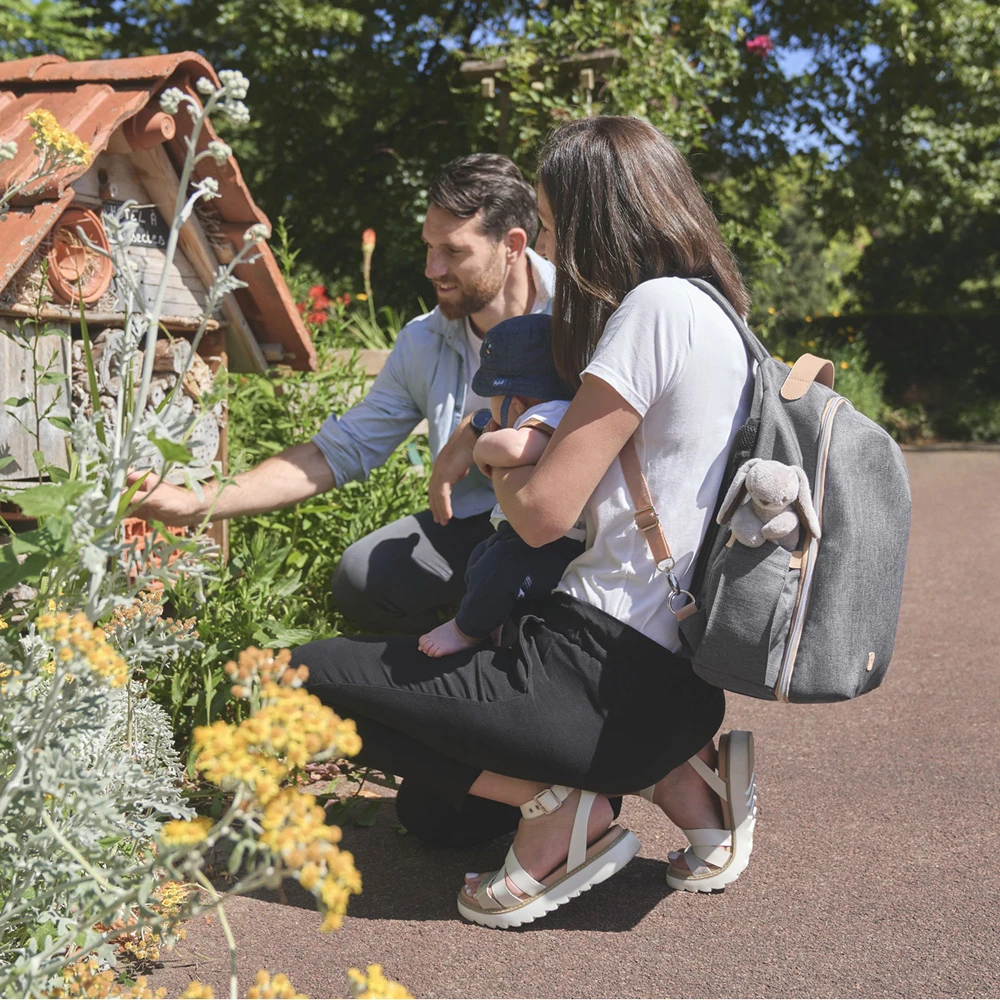 BabyMoov Sac à Langer Le Pyla Smokey (sac à Dos) – Image 2