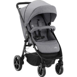 Britax Poussette 4 Roues B-agile M Elephant Grey