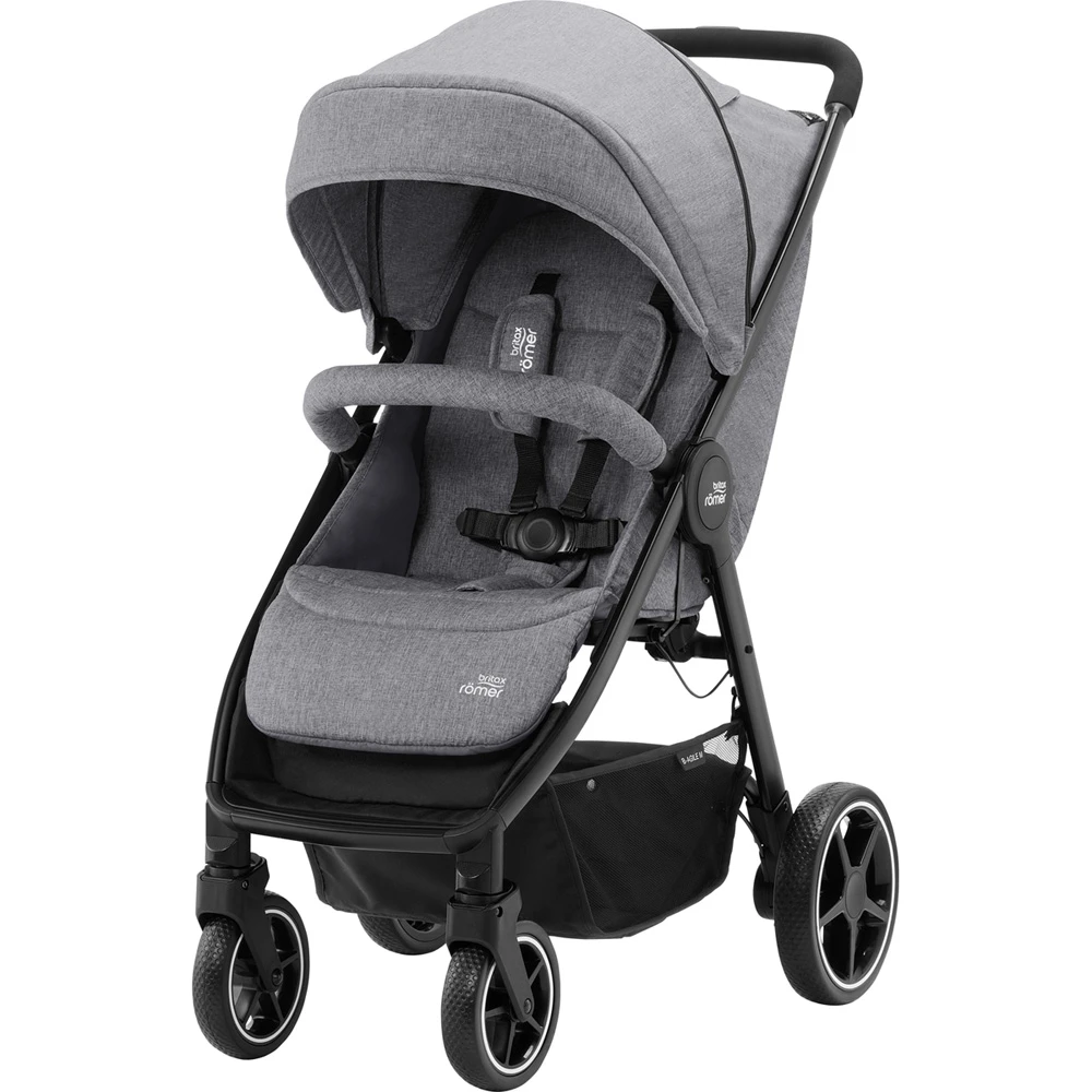 Britax Poussette 4 Roues B-agile M Elephant Grey – Image 3