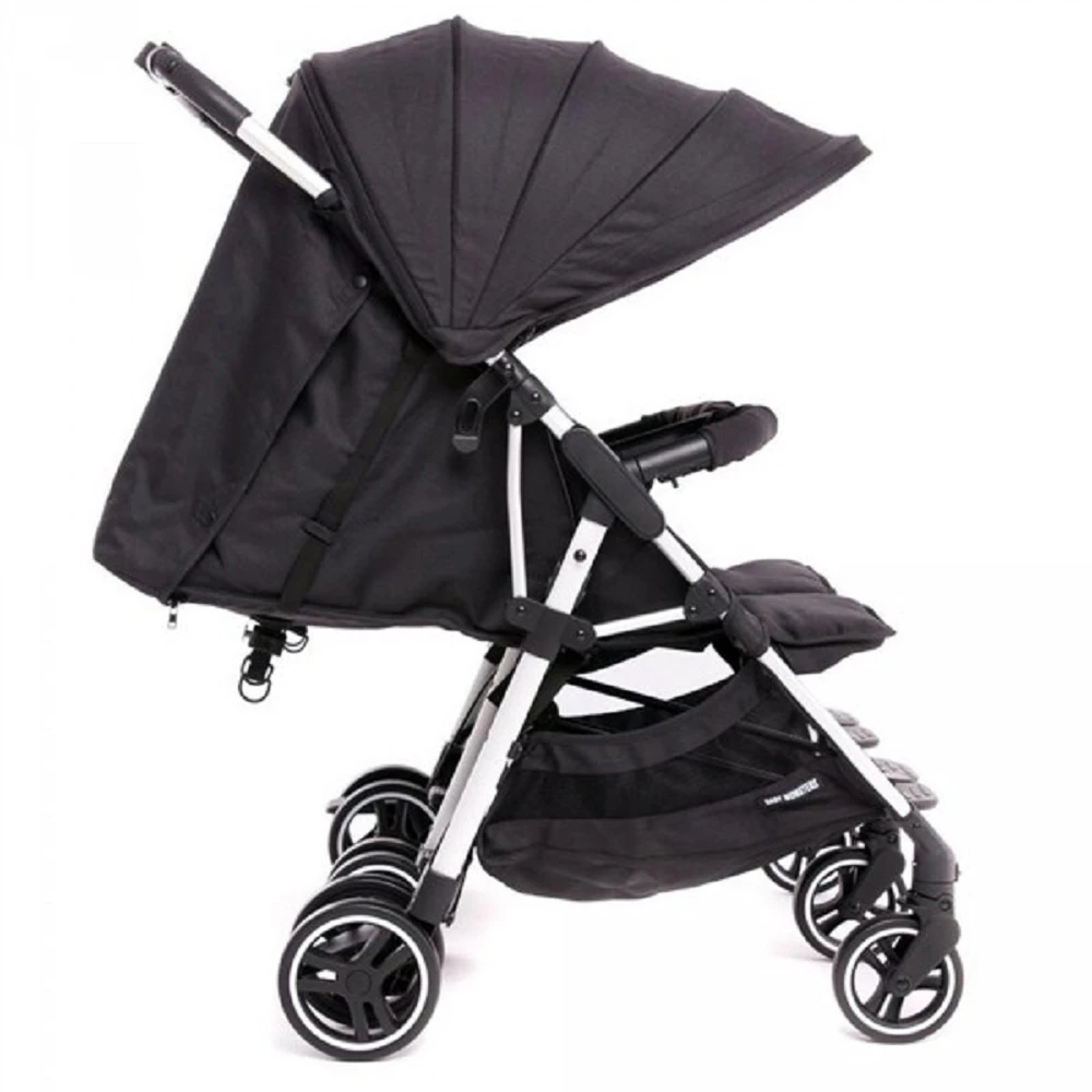 Poussette Kuki Twin Black – Image 2