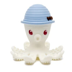 Jouet De Dentition Bonnie La Pieuvre Bleu Pâle