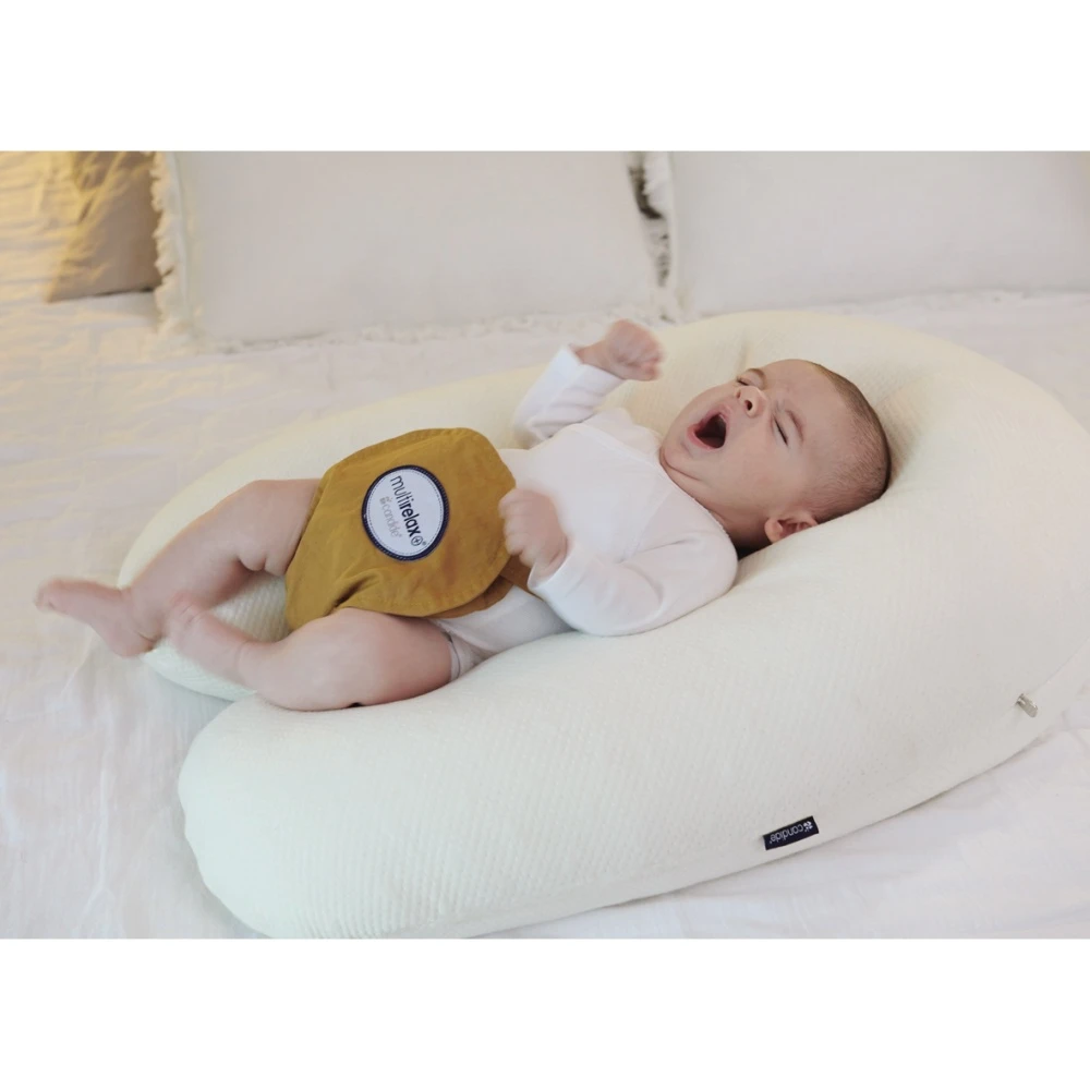 Candide Coussin D'allaitement Multirelax+ Organic Coton Beige – Image 4