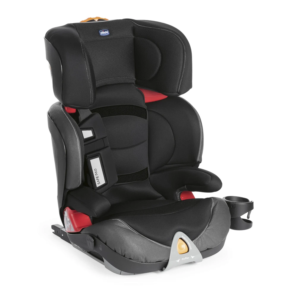 CHICCO Siège Auto Oasys Evo Fixplus Jet Black - Groupe 2/3