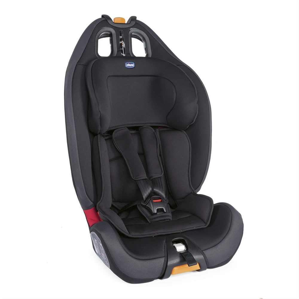 CHICCO Siège Auto Gro Up Jet Black - Groupe 1/2/3
