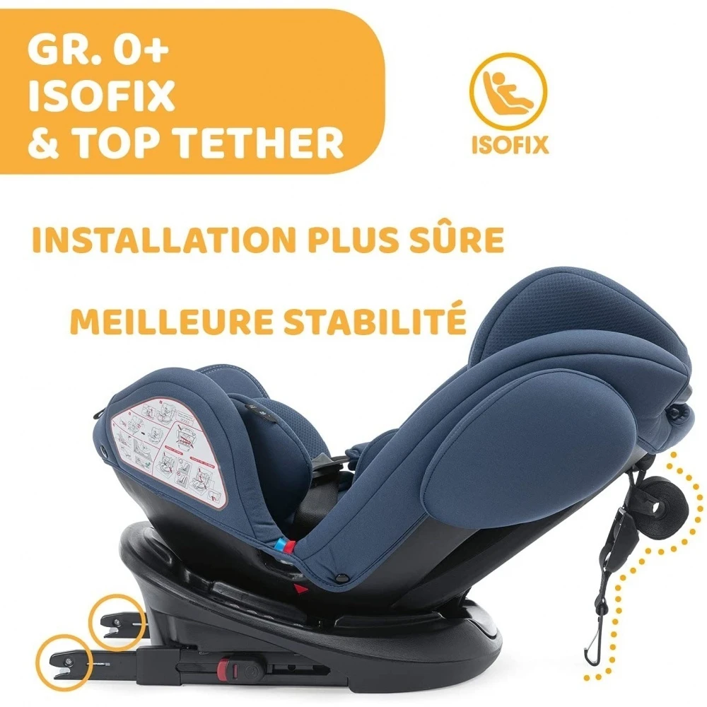 CHICCO Siège Auto Unico Plus India Ink – Image 3