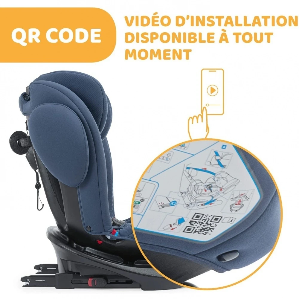 CHICCO Siège Auto Unico Plus India Ink – Image 9