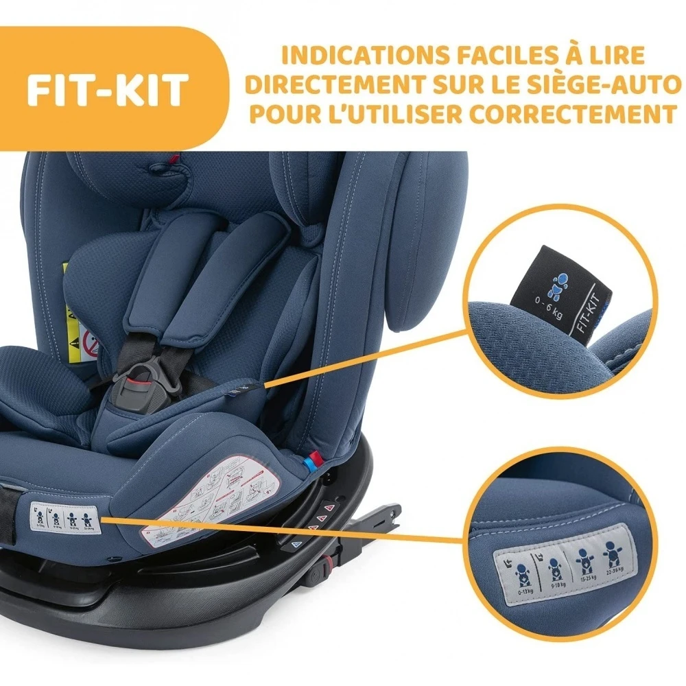 CHICCO Siège Auto Unico Plus India Ink – Image 10