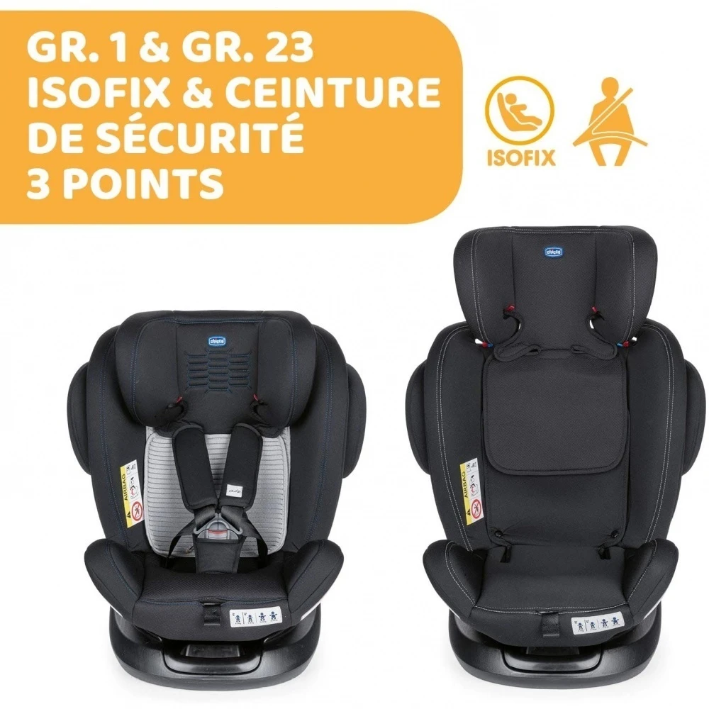 CHICCO Siège Auto Unico Plus Black – Image 4