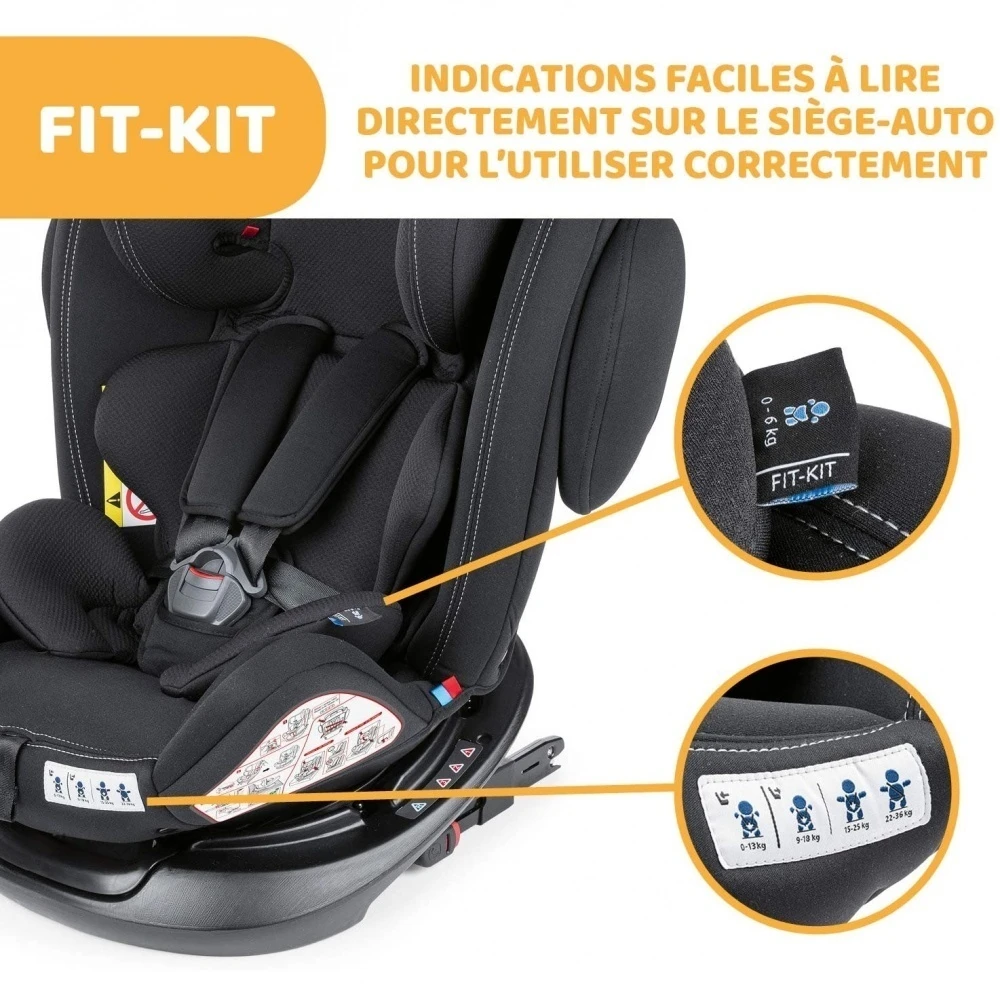 CHICCO Siège Auto Unico Plus Black – Image 10