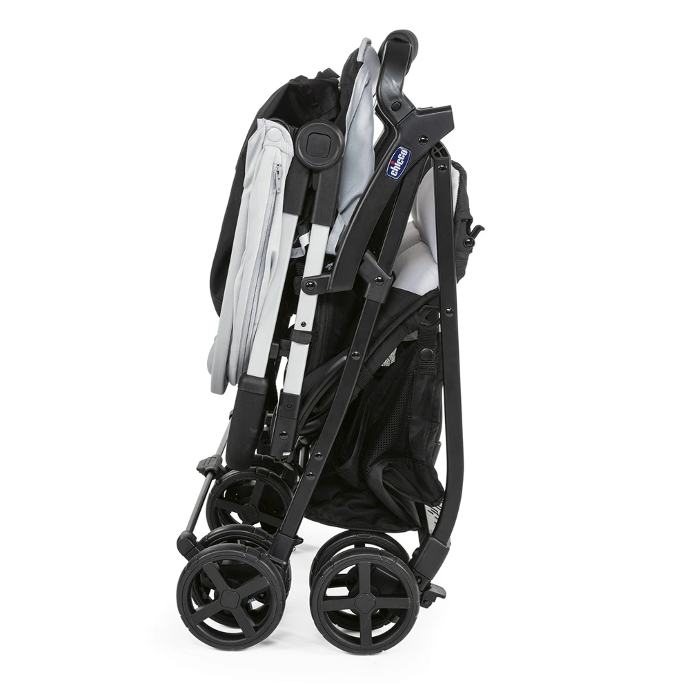 CHICCO Poussette Double Ohlala' Twin Silver Cat – Image 2