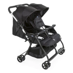 CHICCO Poussette Double Ohlala' Twin Black Night