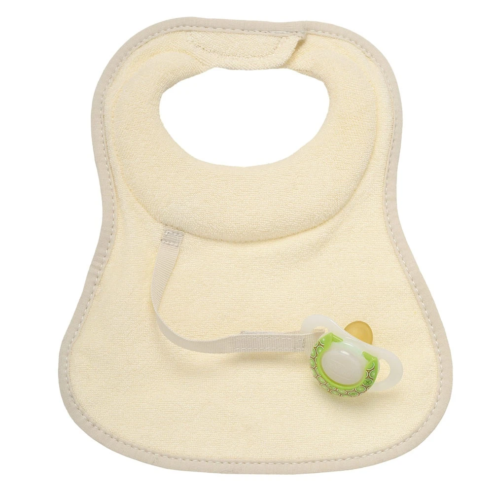 CHICCO Lot De 2 Bavoirs D'allaitement Et De Succion 0m Bleu Et Jaune – Image 2