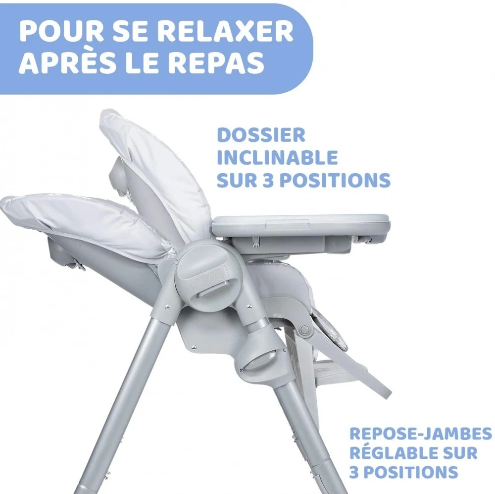 CHICCO Chaise Haute Polly Easy Girafe – Image 3