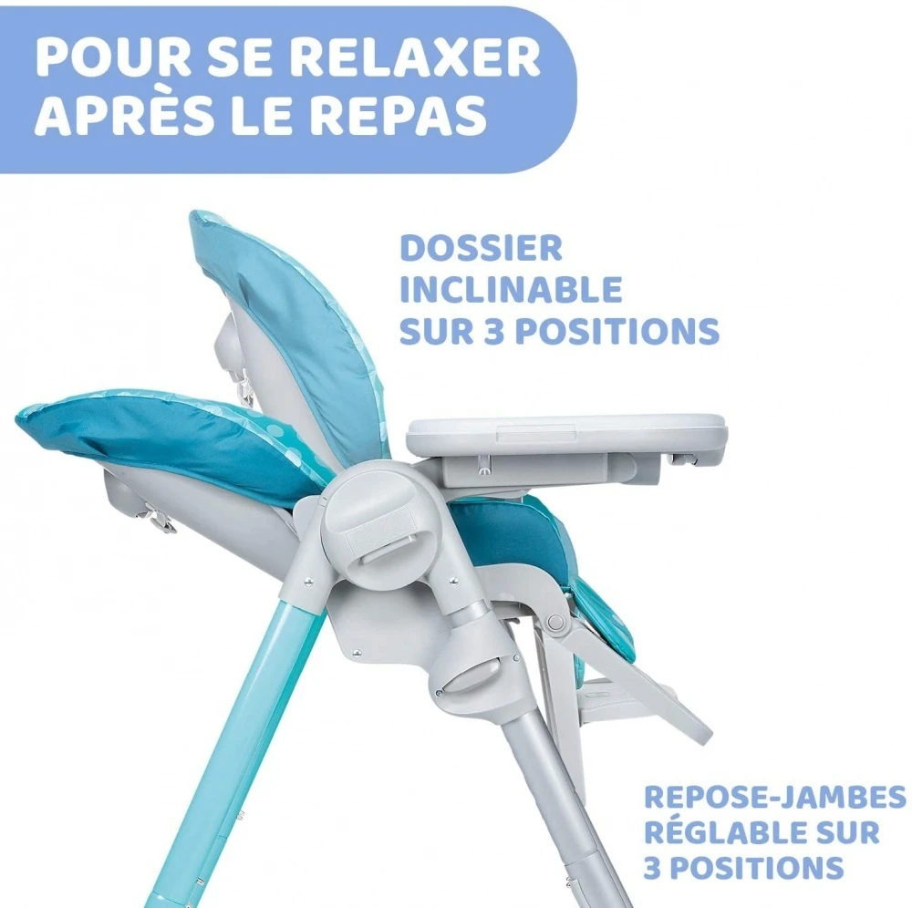 CHICCO Chaise Haute Polly Easy Toucan – Image 3