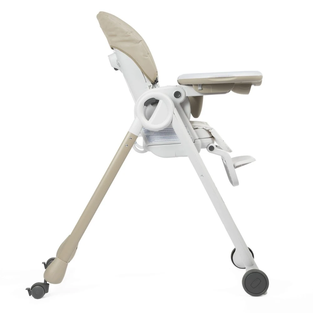 CHICCO Chaise Haute Polly Progres5 4 Roues Clouds – Image 5