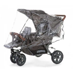 Childhome Housse De Pluie Poussette Pour Poussette Triplet